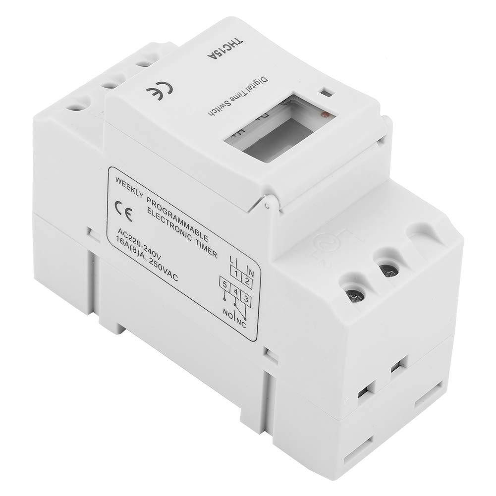 Kuuleyn THC15A Interruttore Orario 220V 16A LCD Settimanale