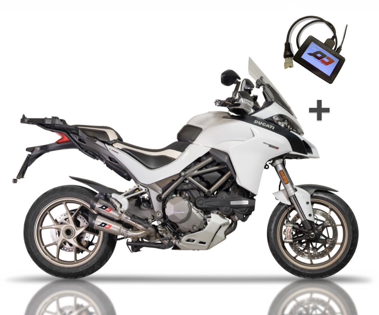 QD ECU Tuning Multistrada 1260 scarico semi-completo Euro4