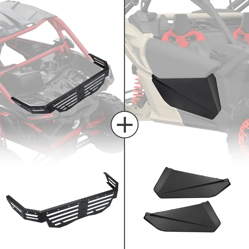 Kemimoto Maverick X3 portiere inferiori e sponda posteriore UTV