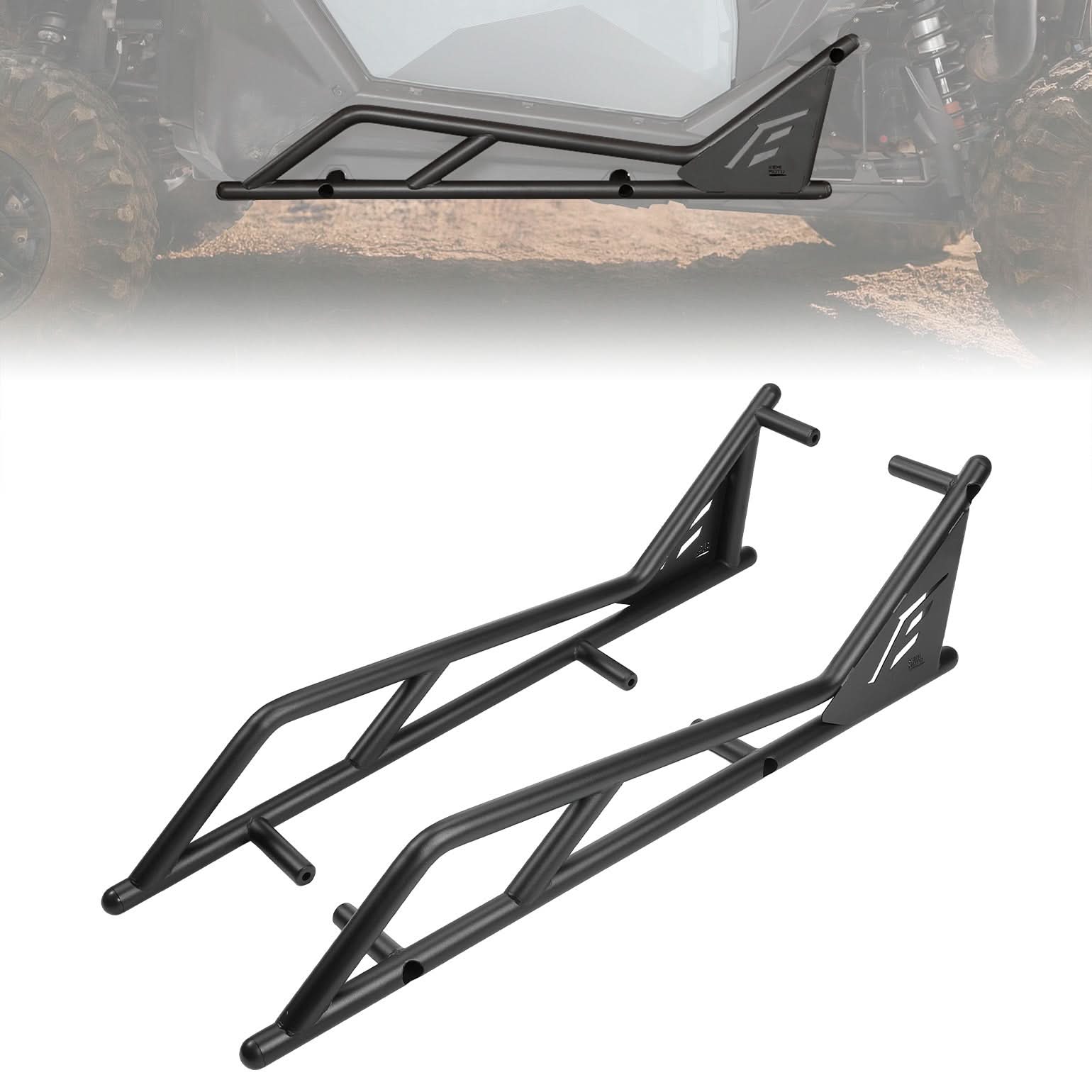KEMIMOTO RZR PRO pedane laterali coppia 2020-2026 antiscivolo