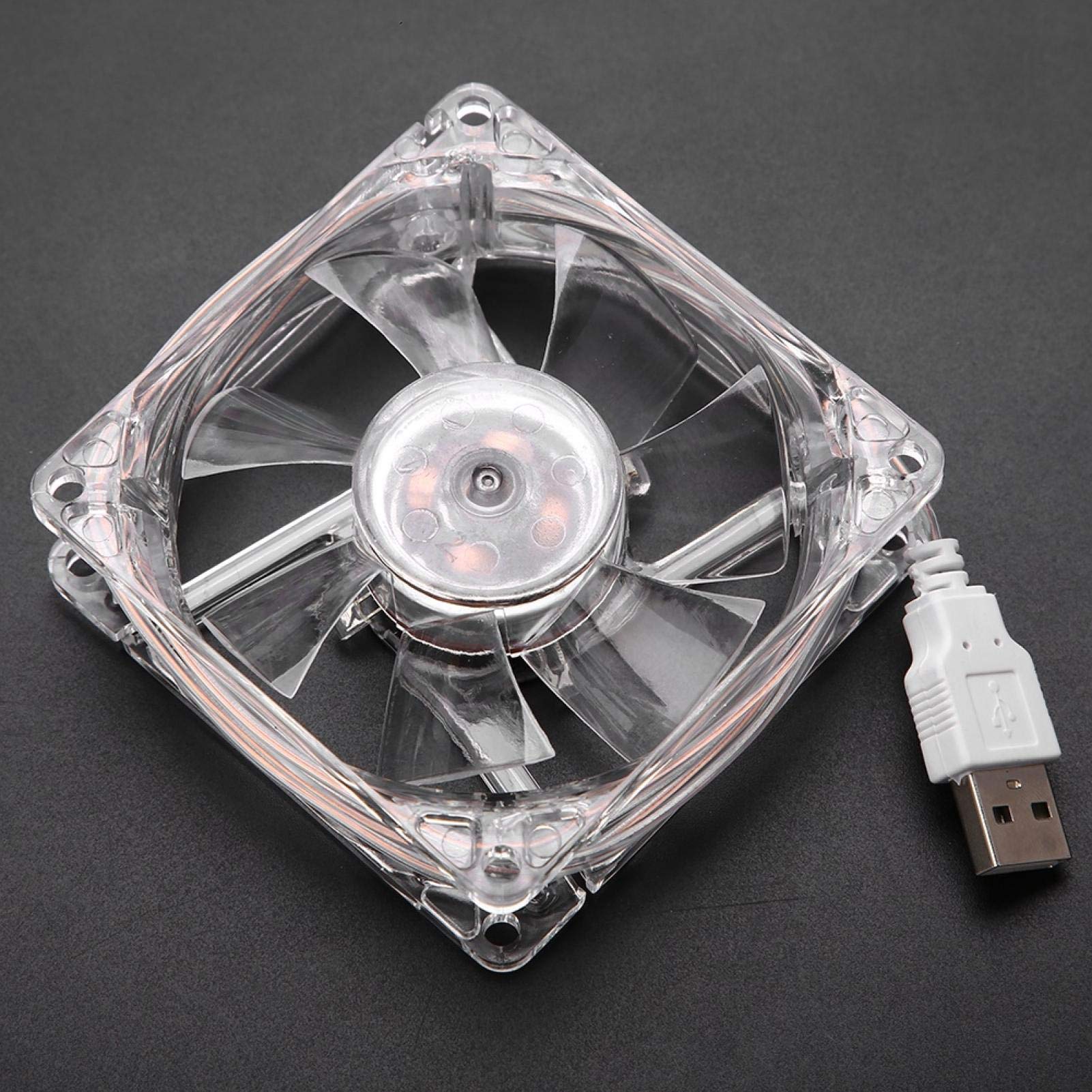 Kuuleyn ventola raffreddamento USB 80 mm 5V LED