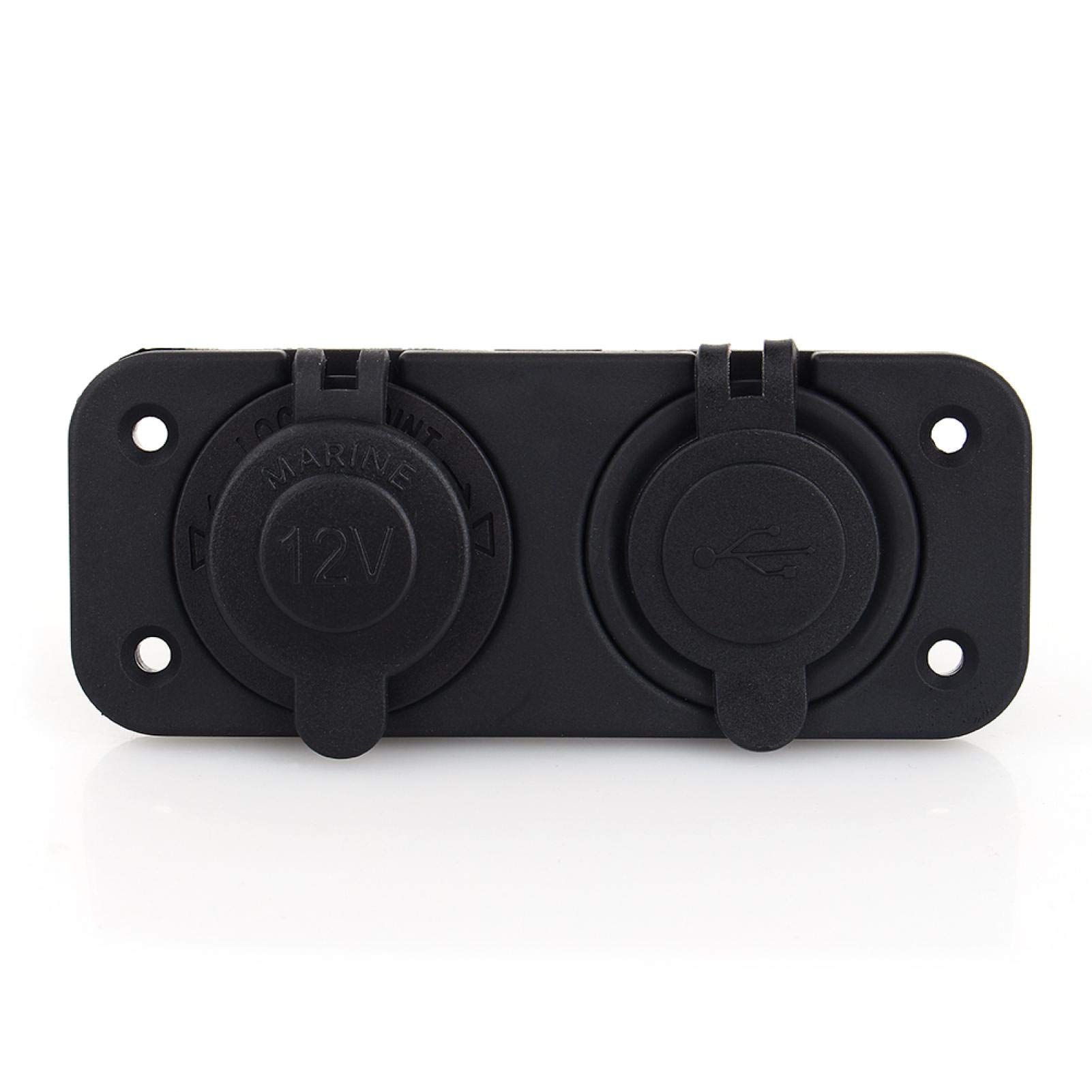 Kuuleyn Sdoppiatore Accendisigari Auto Doppio USB 12V