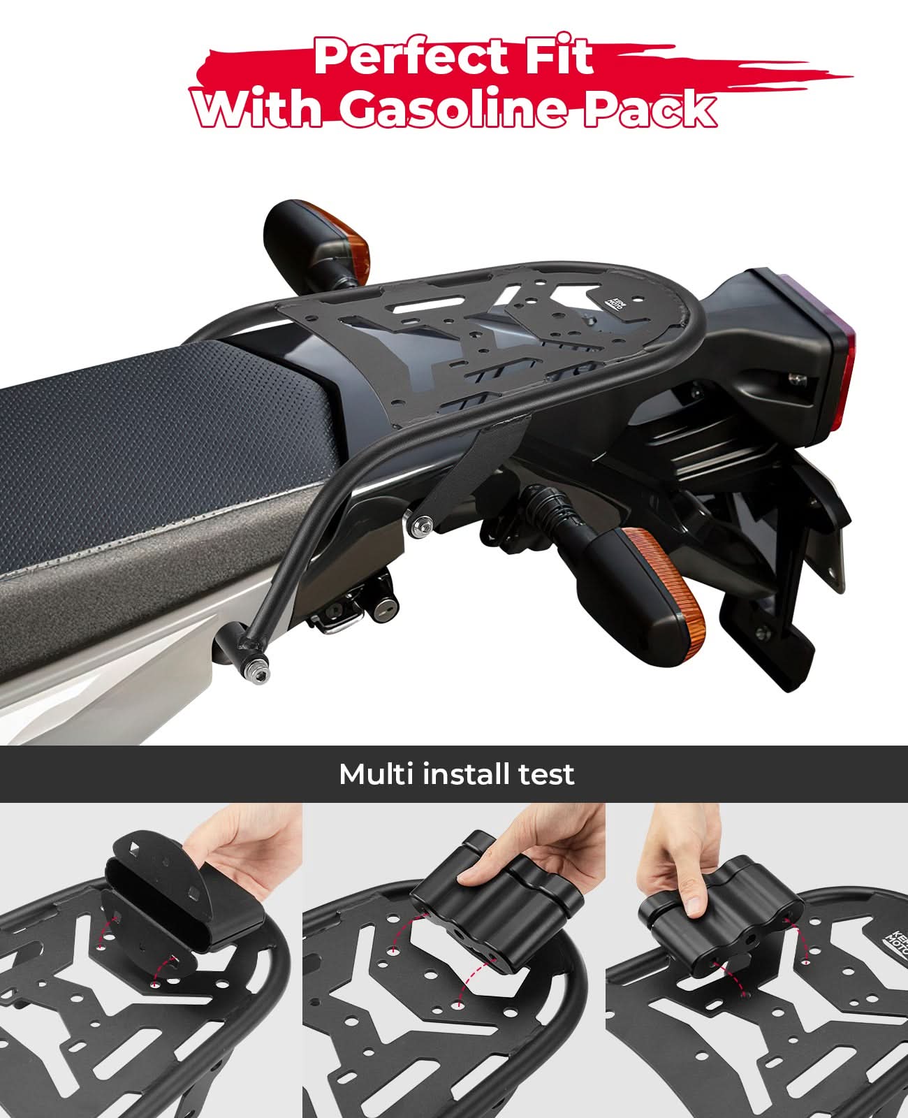 Kemimoto portapacchi posteriore Yamaha XT250 2008-2025