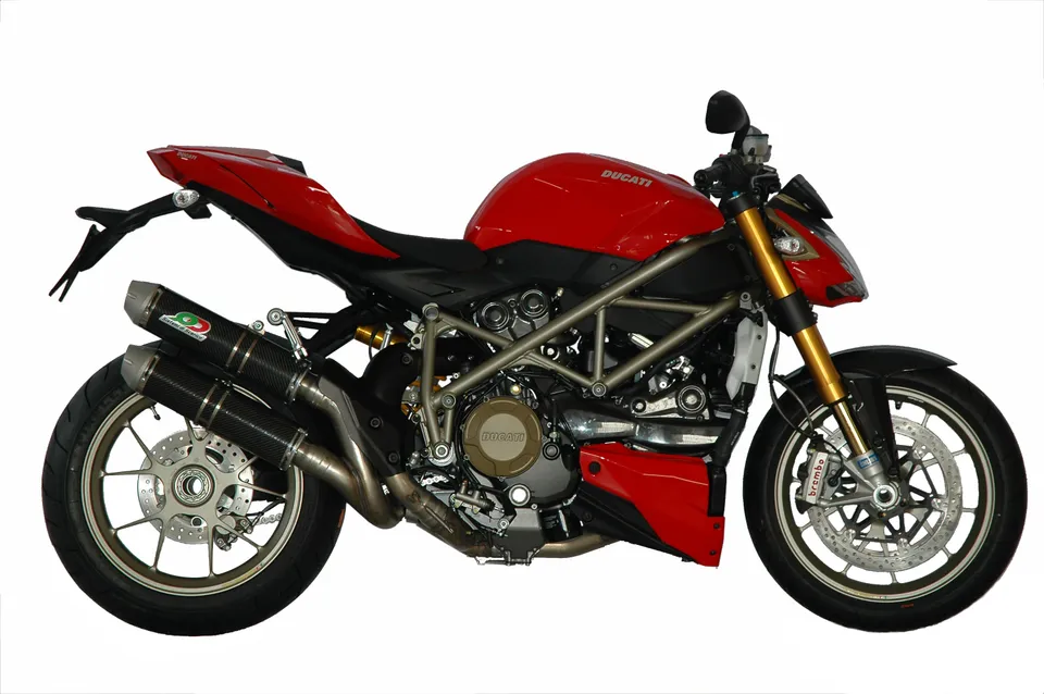 QD Exhaust Specials kit slip-on Ducati Streetfighter 848 1098 titanio