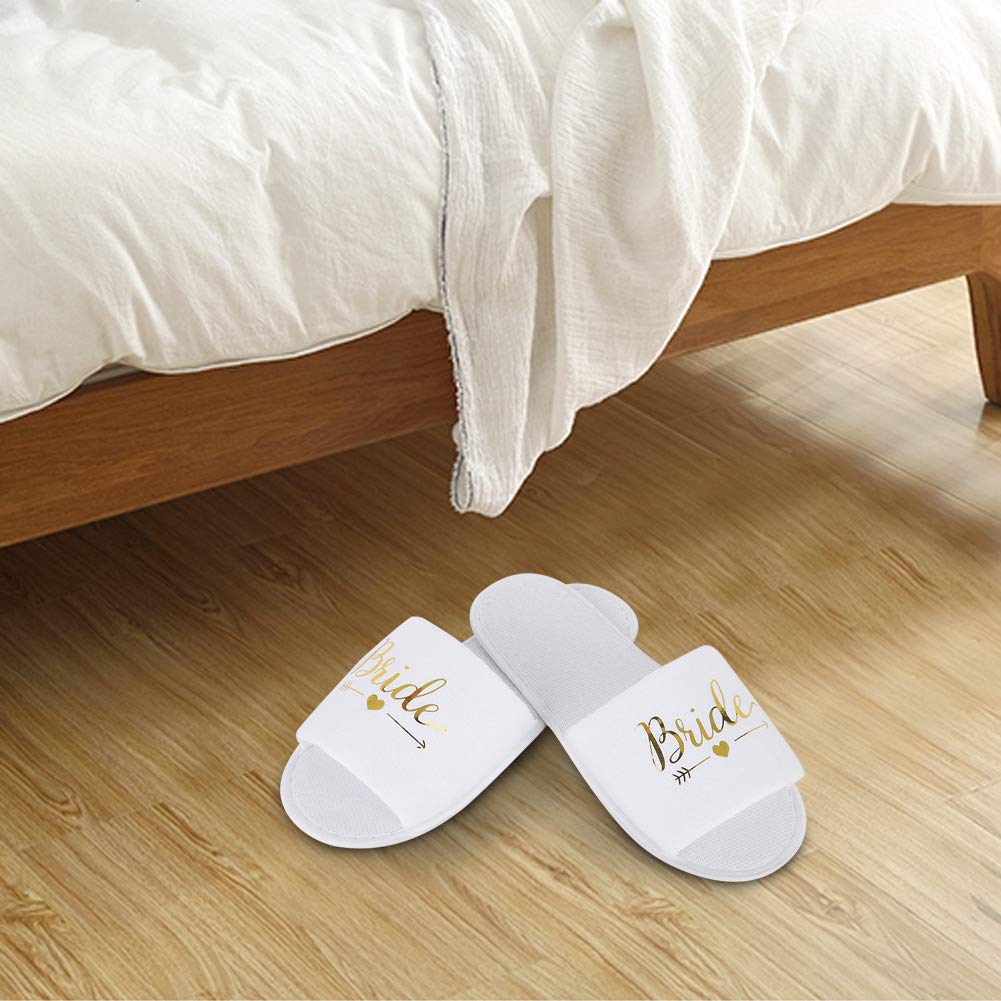 Hapivida Pantofole Hotel Bianche Sposa 1 da 5 Paia