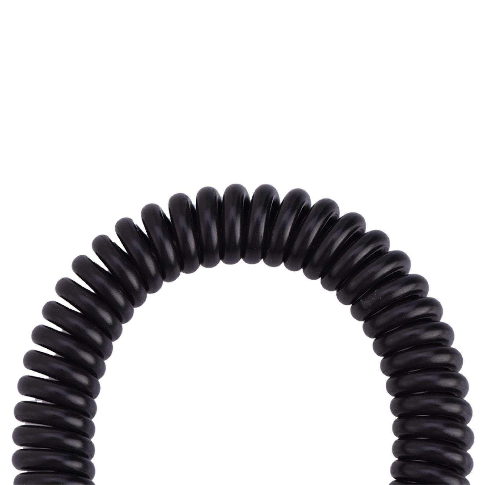 Kuuleyn cavo aux spirale 3,5 mm maschio-maschio 1,8 m nero