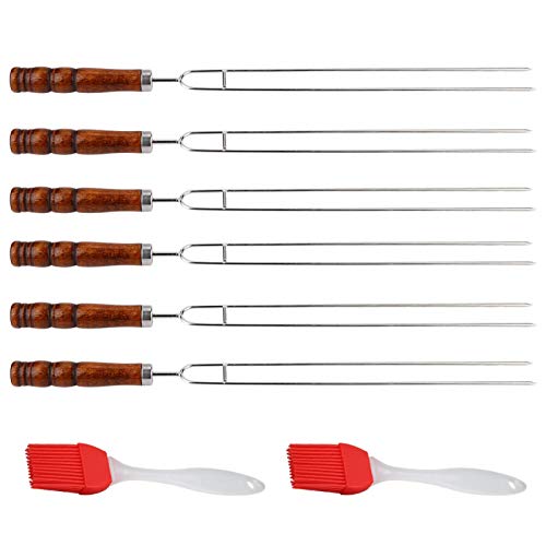 Kuuleyn Forchette Barbecue 6pz + Pennelli Silicone 2pz