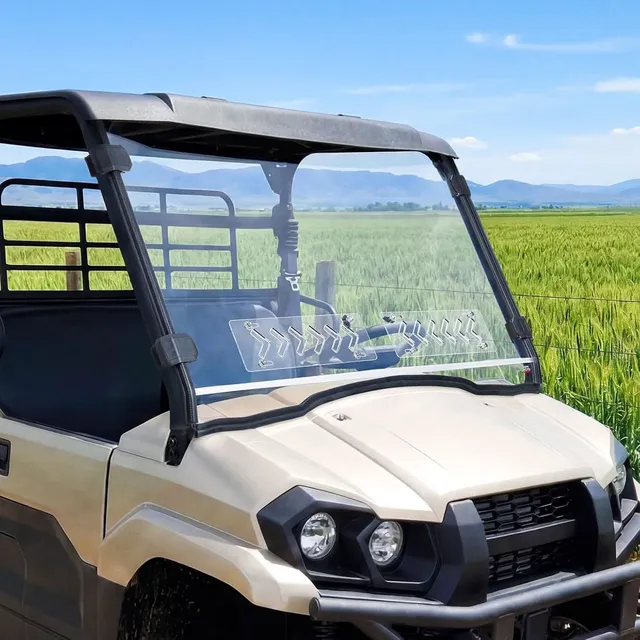KEMIMOTO Mule PRO-MX parabrezza anteriore ventilato PC
