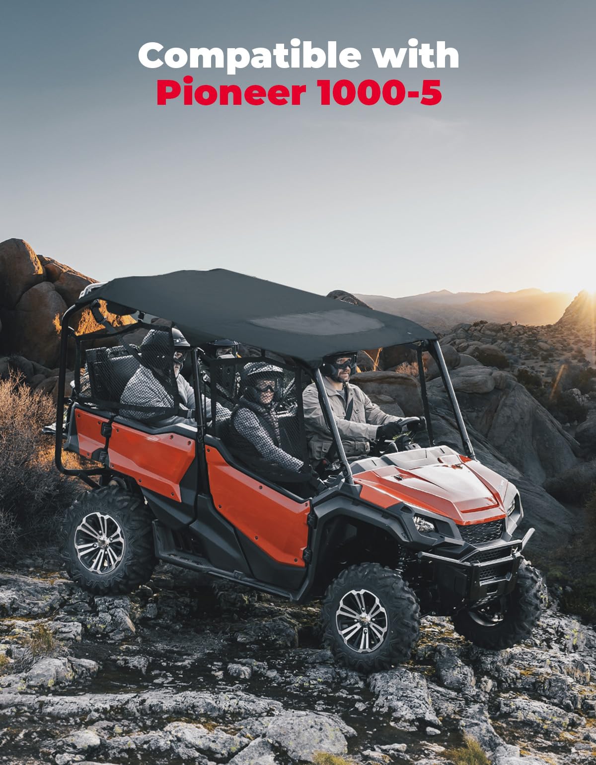 KEMIMOTO Pioneer 1000-5 tettuccio UTV impermeabile
