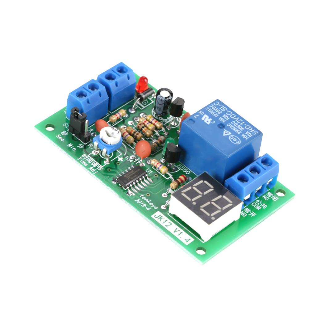 Kuuleyn modulo timer DC12V display LED 1-99 s/min
