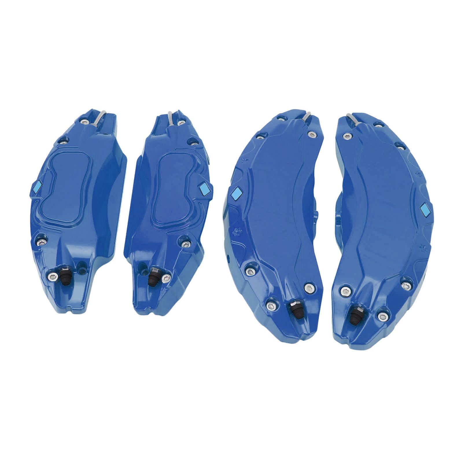 AOWINHIT Copripinze Freno Auto Lega Blu 4 Pezzi