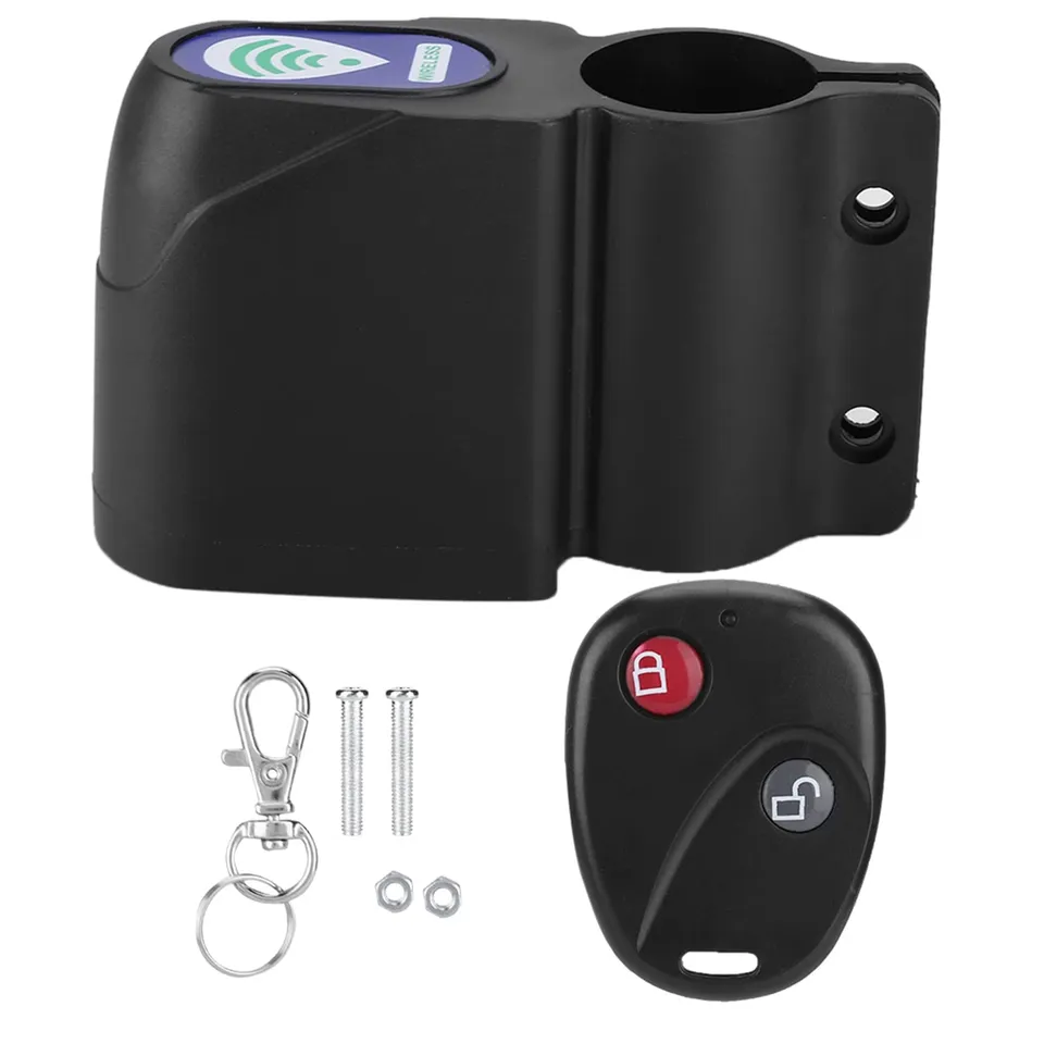 Kuuleyn Lucchetto Bici con Allarme Wireless e Telecomando