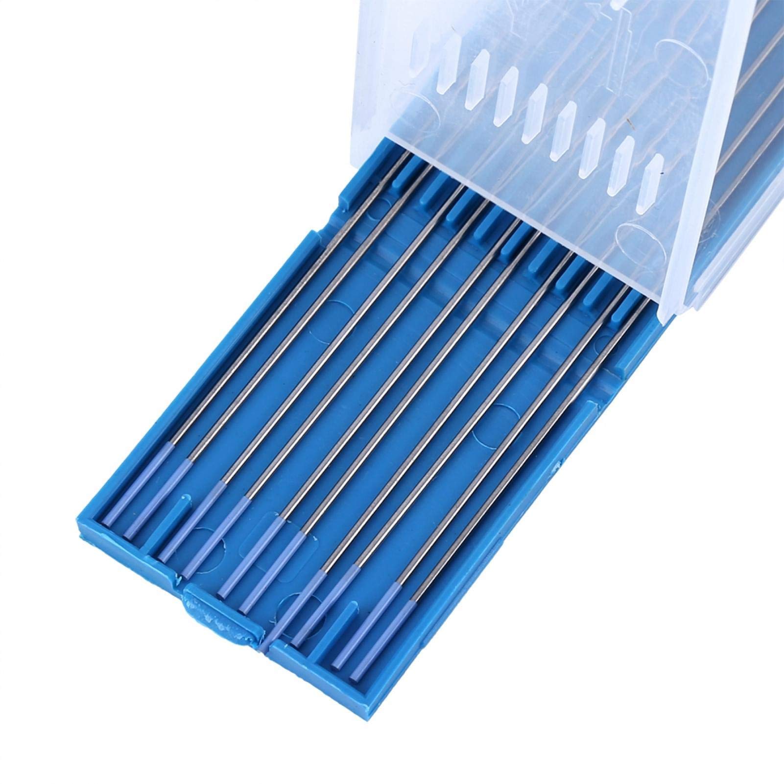 Kuuleyn elettrodi tungsteno TIG blu 2,4x175 mm 10 pezzi lantanio