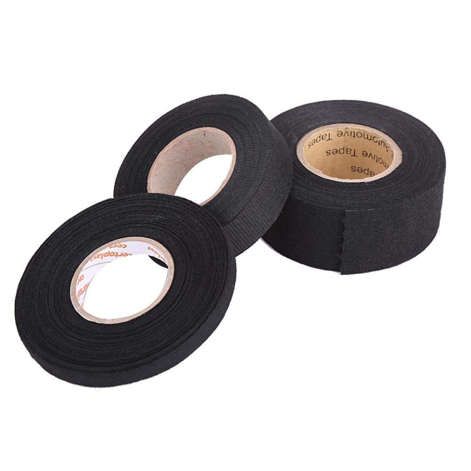 Kuuleyn Nastro Cablaggio Auto Nero 32 mm x 15 m