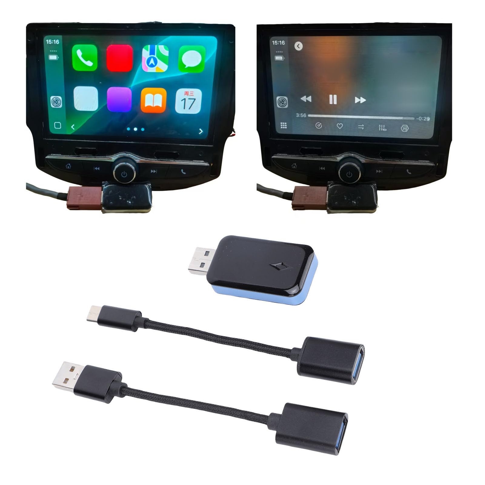 AOWINHIT Adattatore Wireless Auto iOS USB WiFi 5G