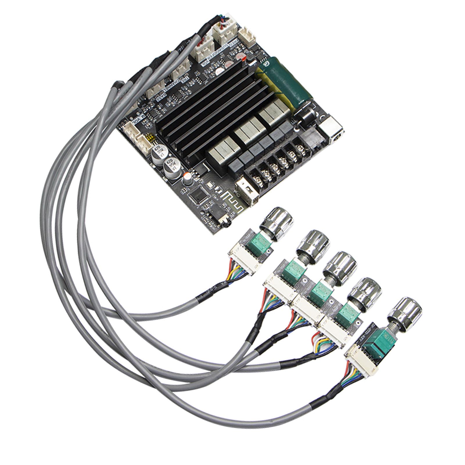 AOWINHIT modulo amplificatore audio 2.1 Bluetooth 200W