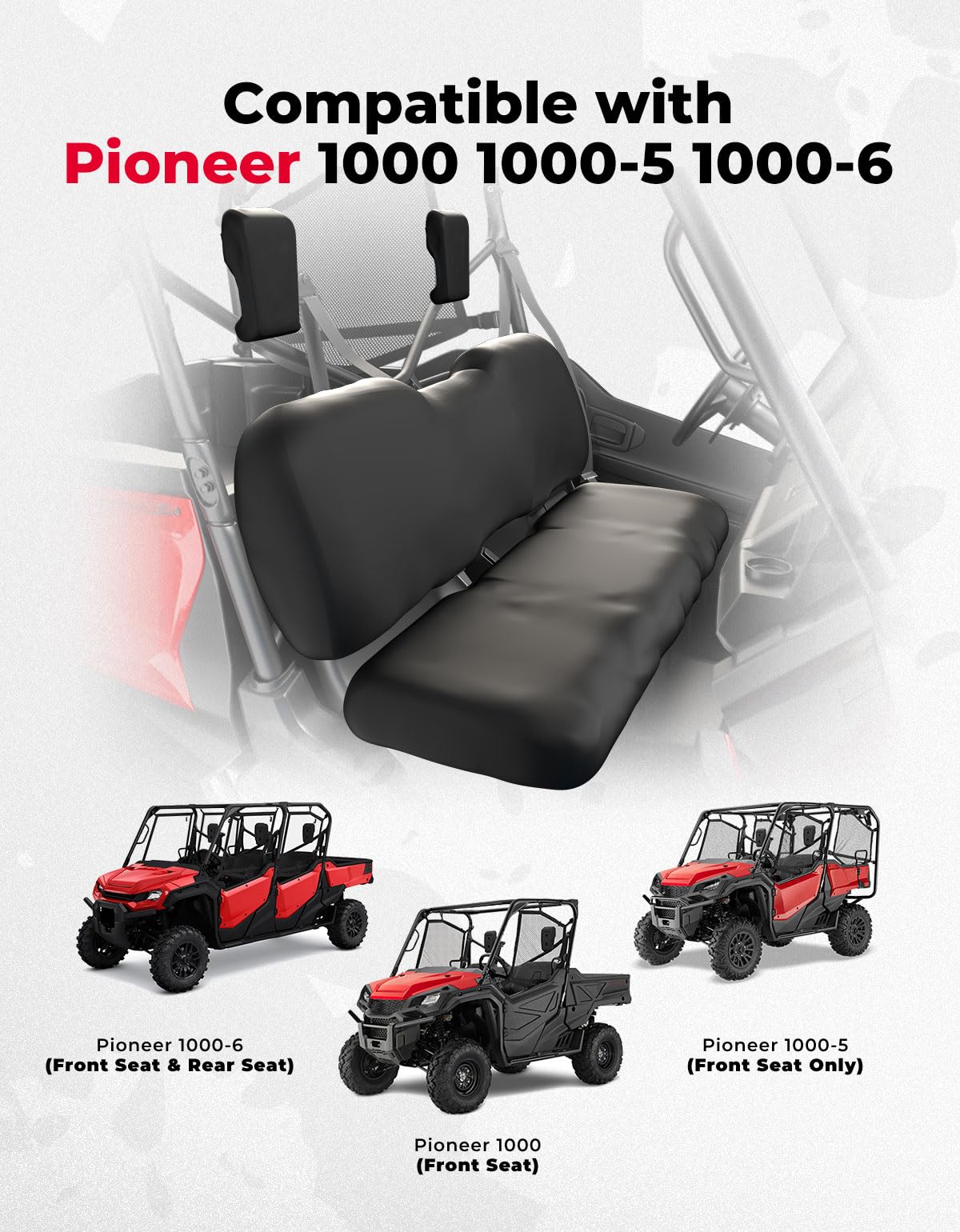 KEMIMOTO Pioneer 1000 coprisedili Oxford