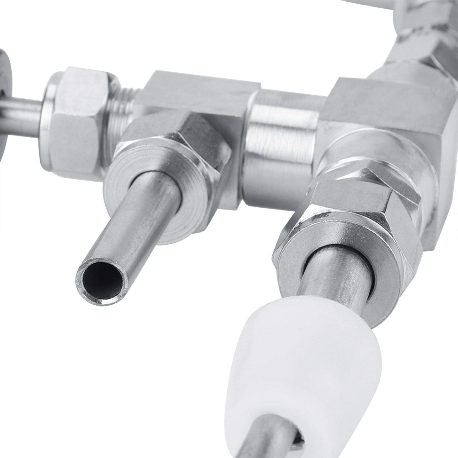 Kuuleyn Riempibottiglie Birra Contropressione Acciaio Inox CO2