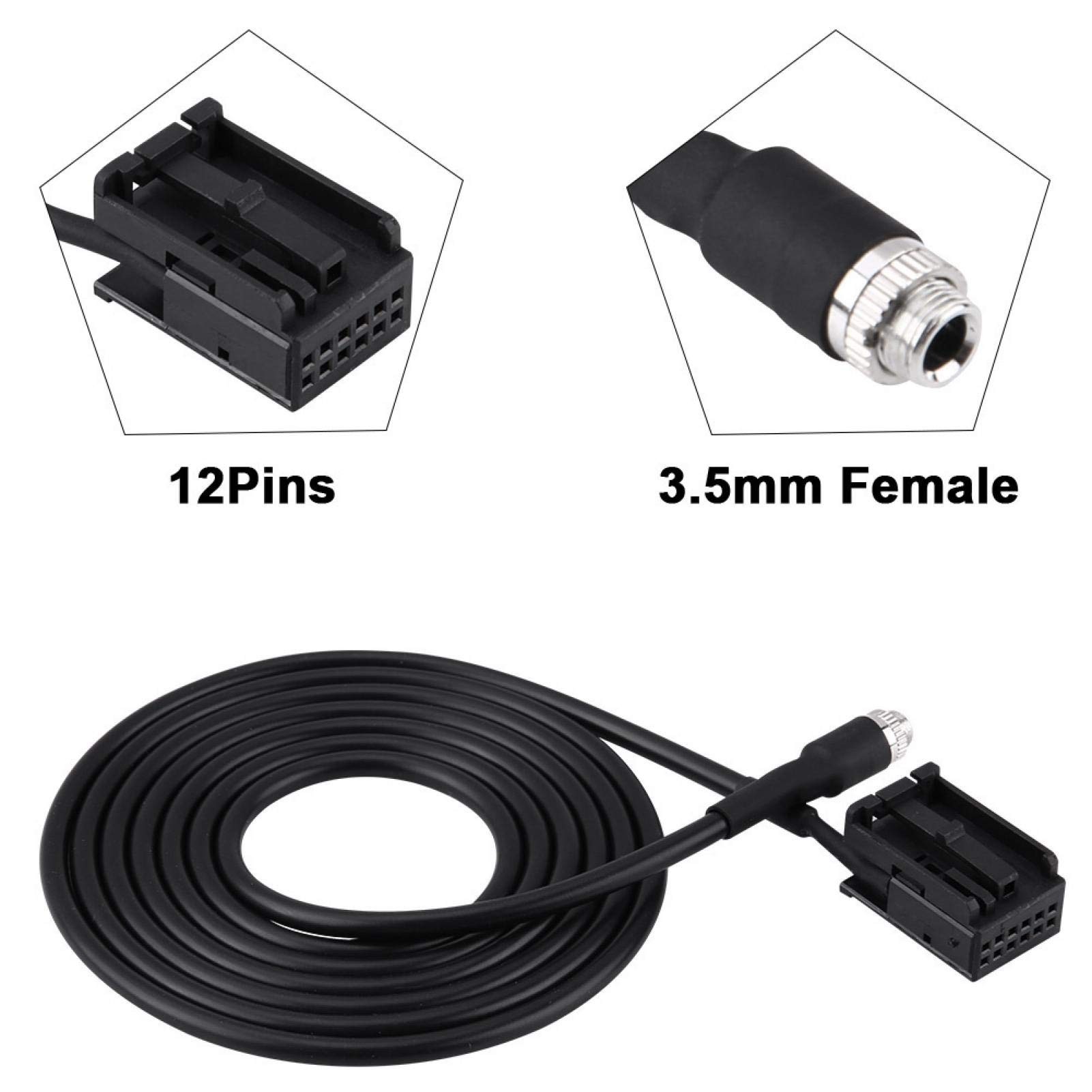 Kuuleyn 6000 CD cavo aux auto 12 pin Focus Mondeo 145 cm