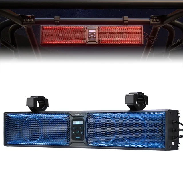 KEMIMOTO soundbar UTV Bluetooth RGB 26" 6 speaker