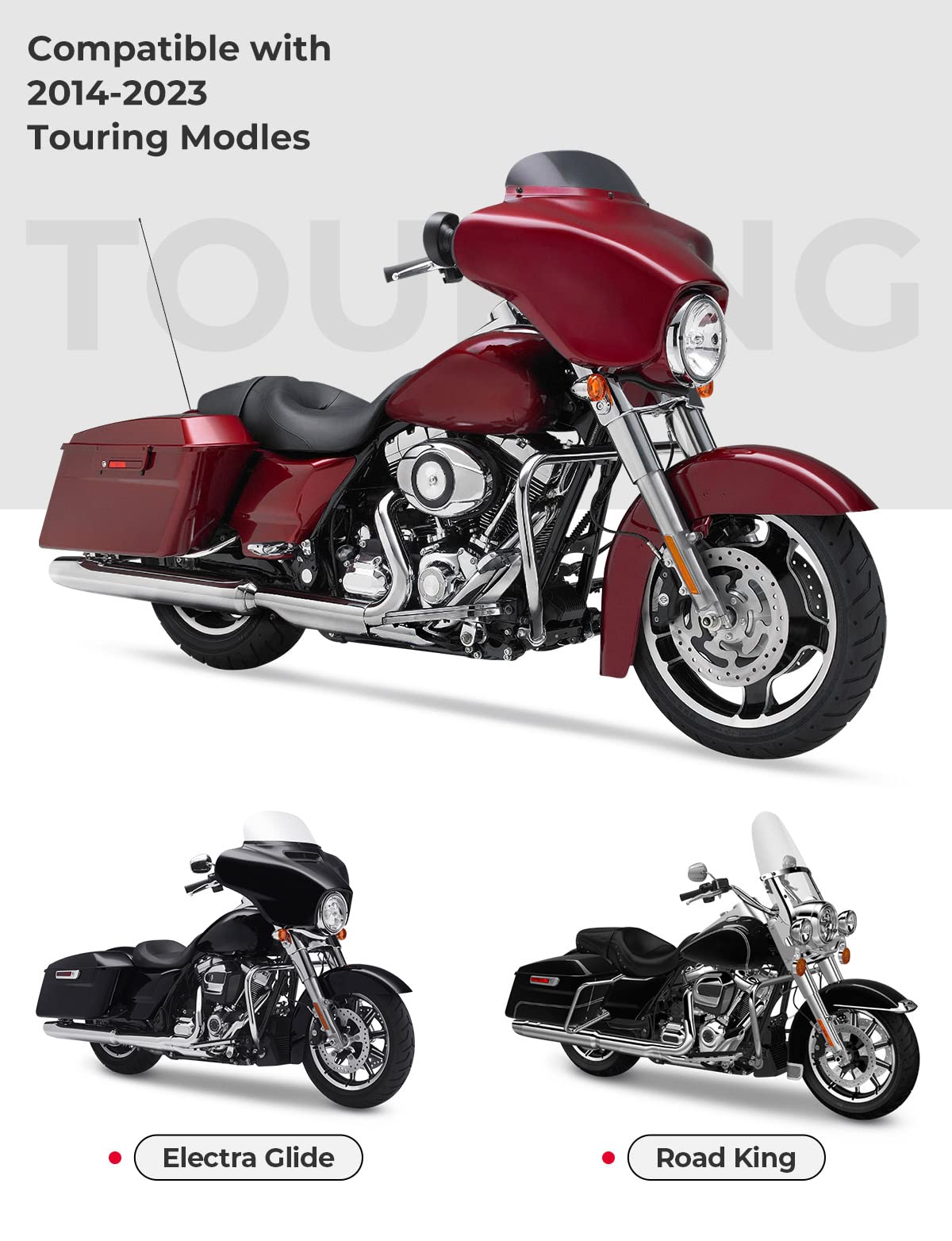 Kemimoto Touring organizer coperchio borse 2 pezzi