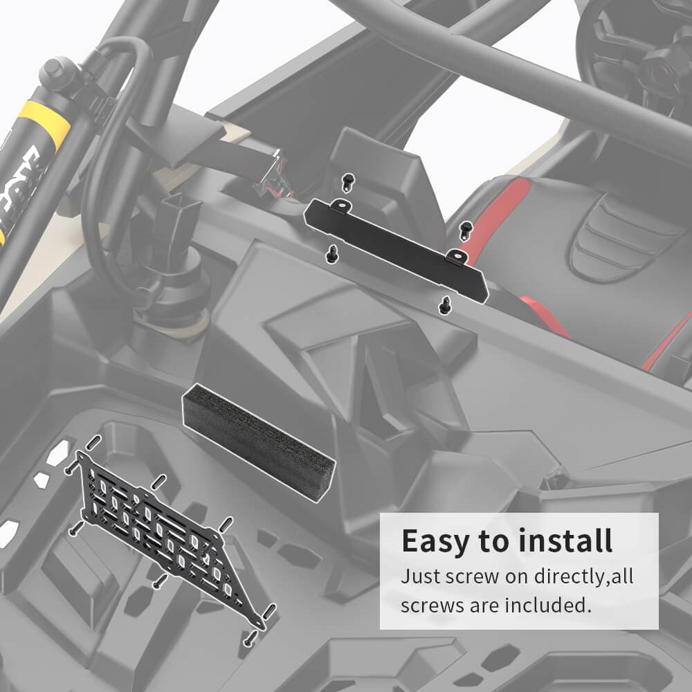Kemimoto Maverick X3 kit insonorizzazione e borsa centrale