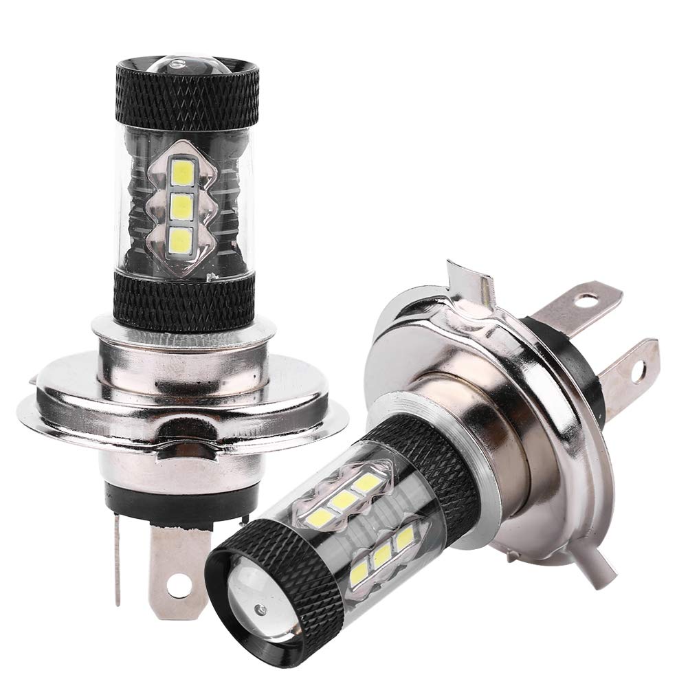 Kuuleyn Lampadine LED Auto H4 12-24V 80W 2 Pz