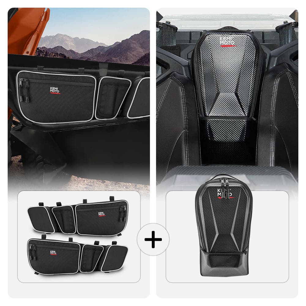 KEMIMOTO Maverick X3 borsa centrale + telo UTV