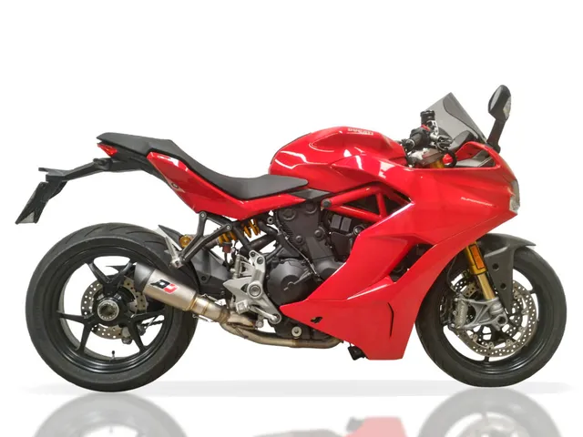 QD Exhaust Gunshot 60 Supersport 2 in 1 scarico racing titanio