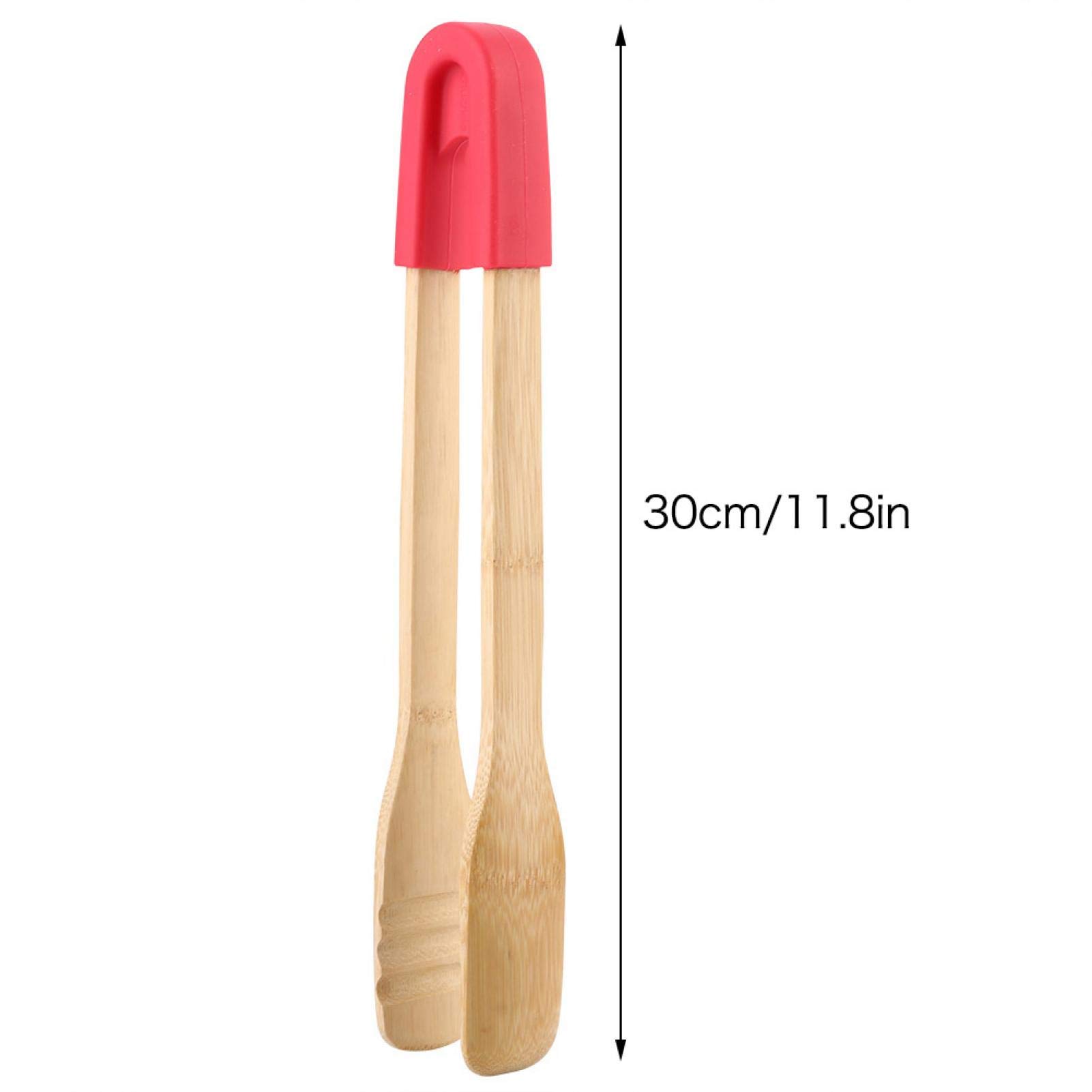 Kuuleyn Pinza Cucina Legno Rossa 30 cm Manico Silicone