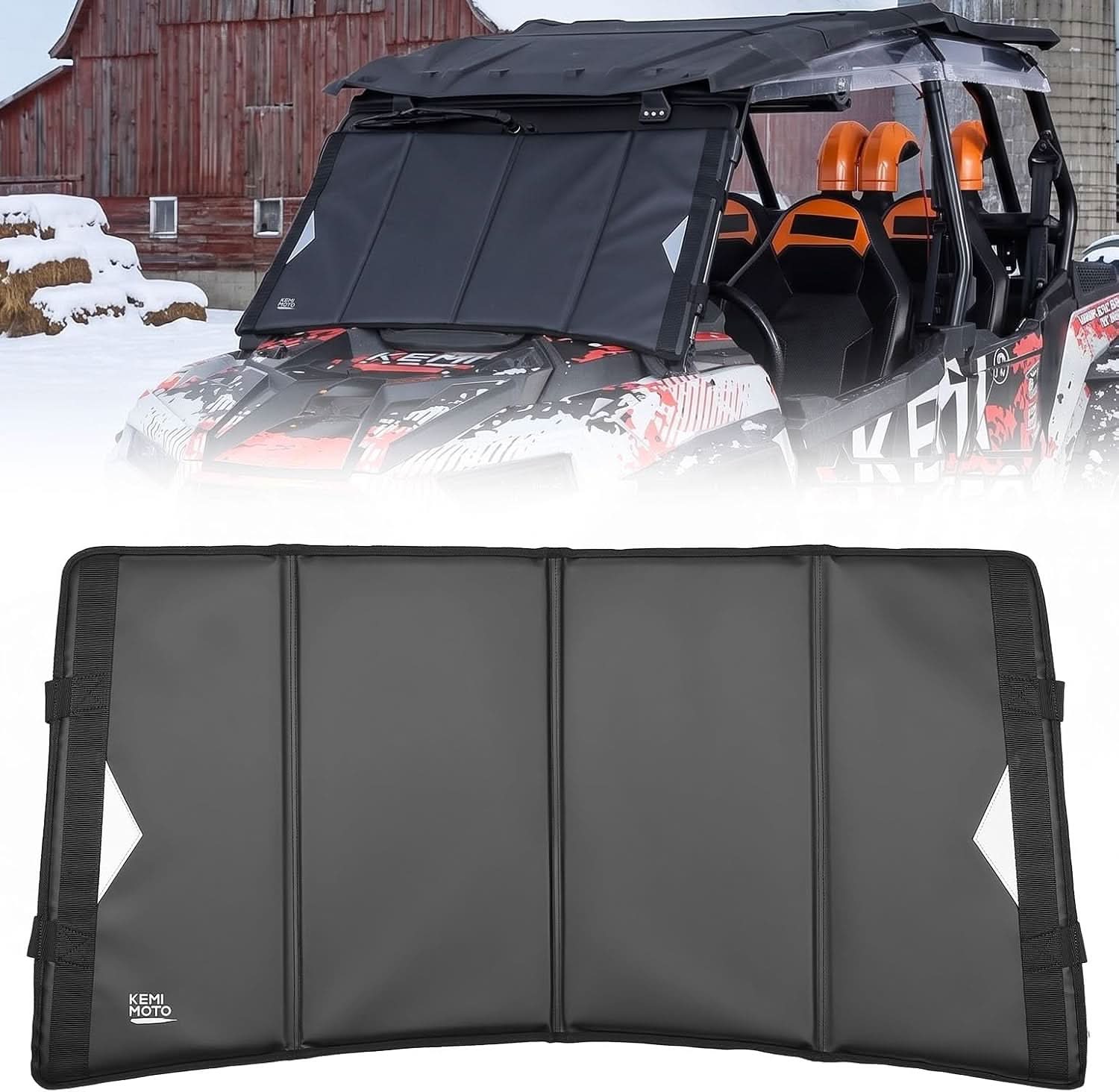 KEMIMOTO RZR XP 1000 copertura parabrezza trasporto impermeabile