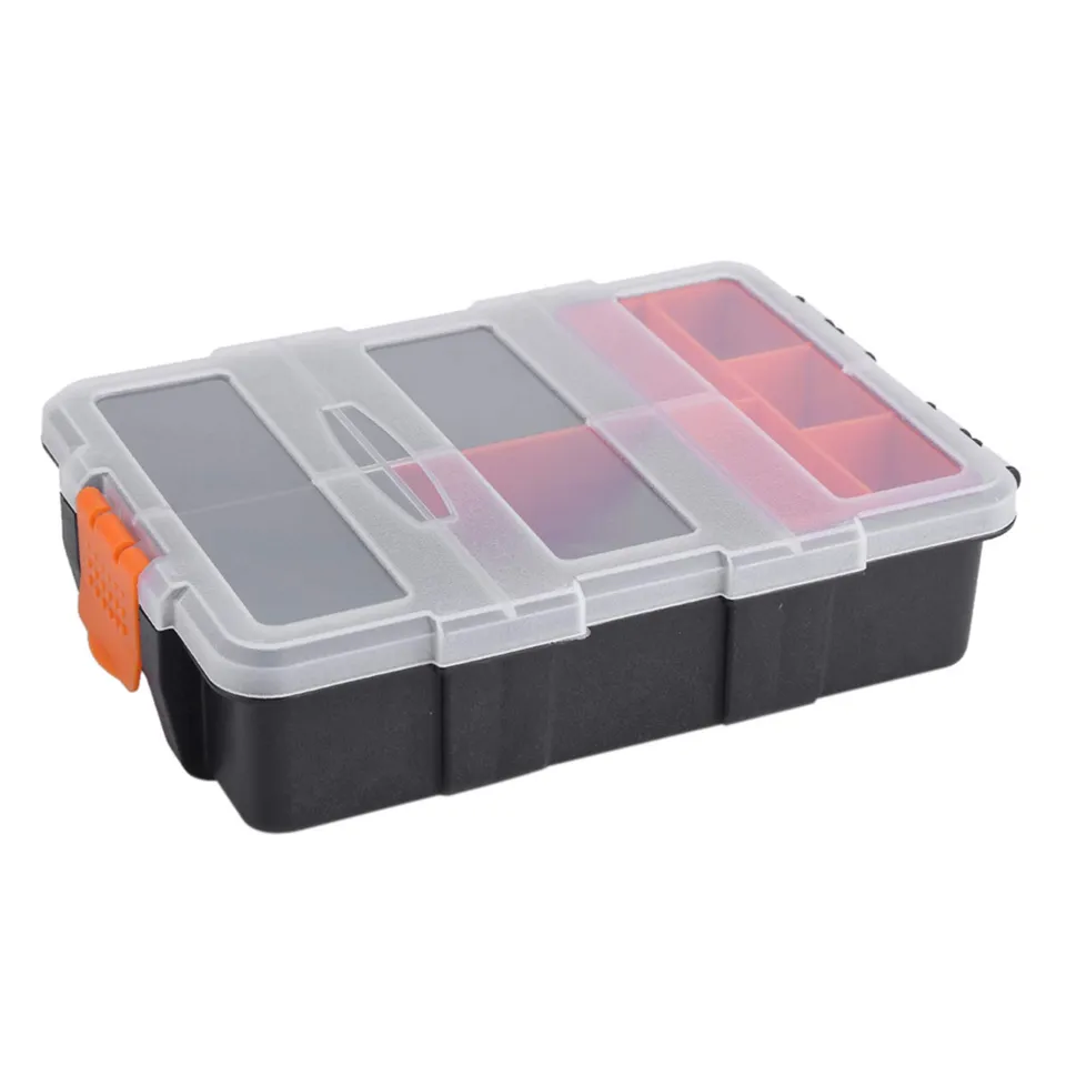 Kuuleyn Cassetta 22x15,6x6 cm Portautensili Nero Arancio