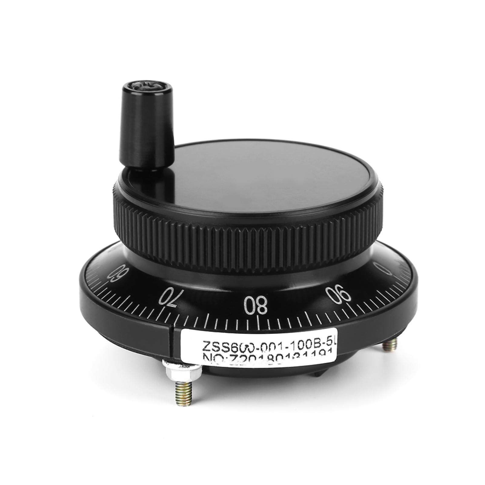 Kuuleyn encoder impulsi CNC volantino manuale 5V 60mm nero