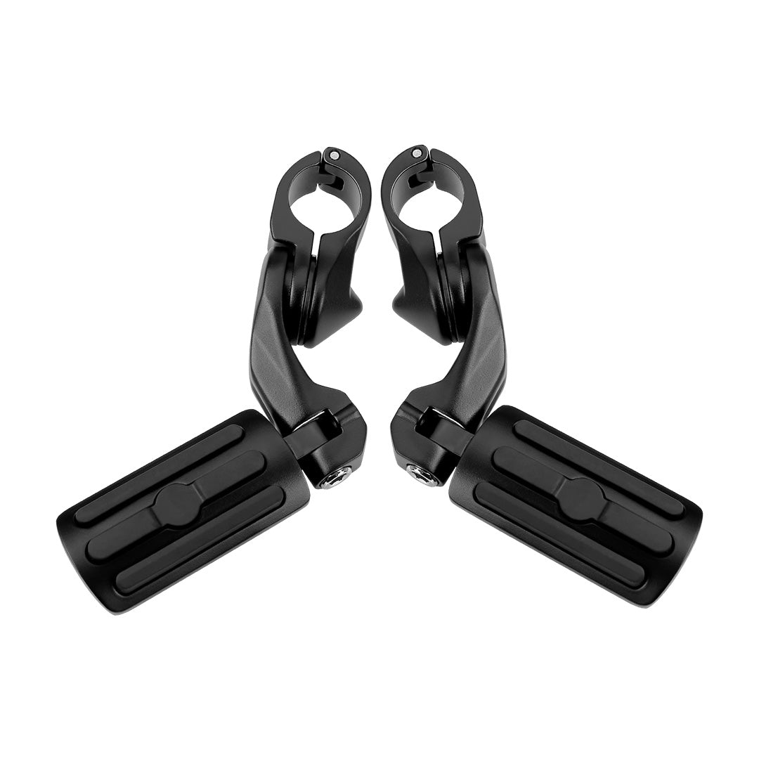 KEMIMOTO Touring pedane moto highway pegs gomma antiscivolo