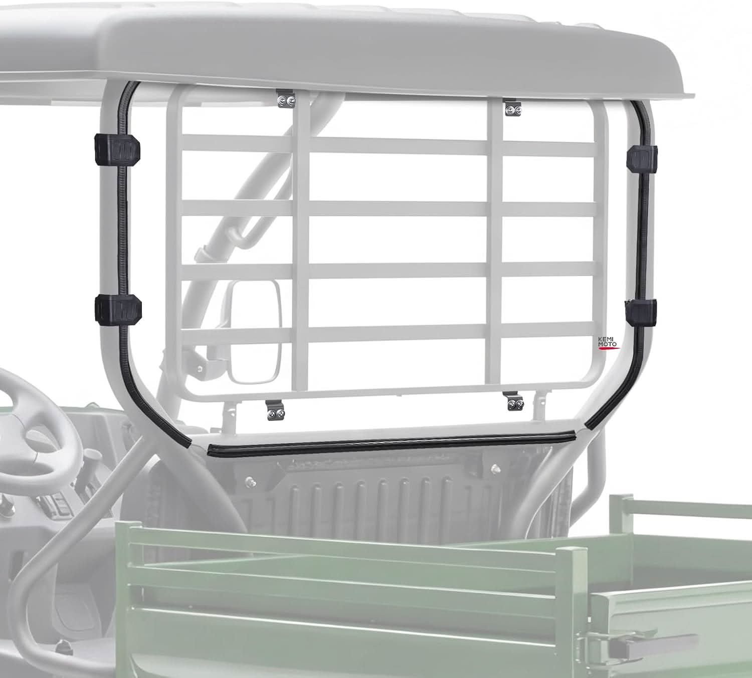 KEMIMOTO Lunotto Posteriore per Kawasaki Mule SX dal 2017