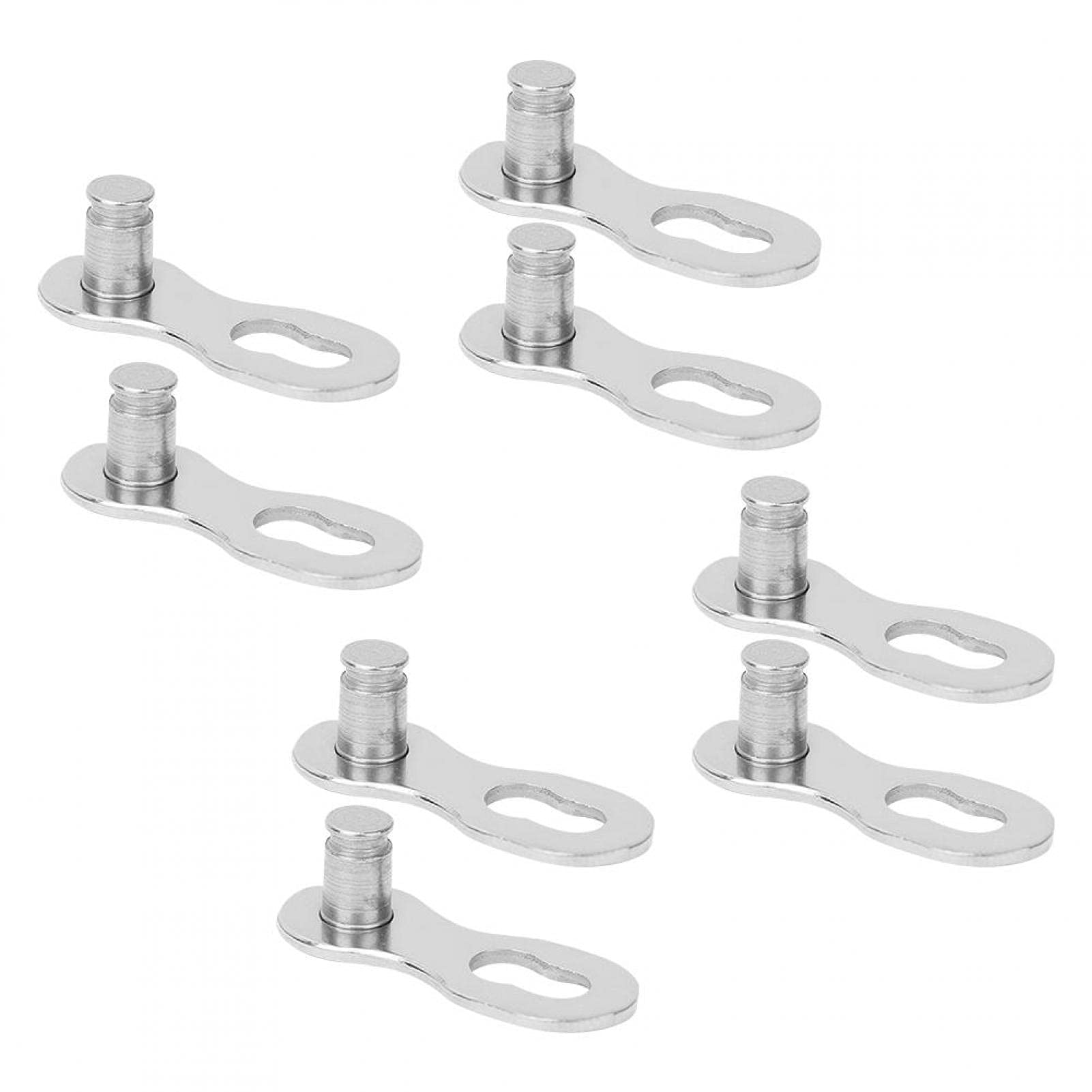 Kuuleyn false maglie catena bici 6/7/8V argento 4 paia