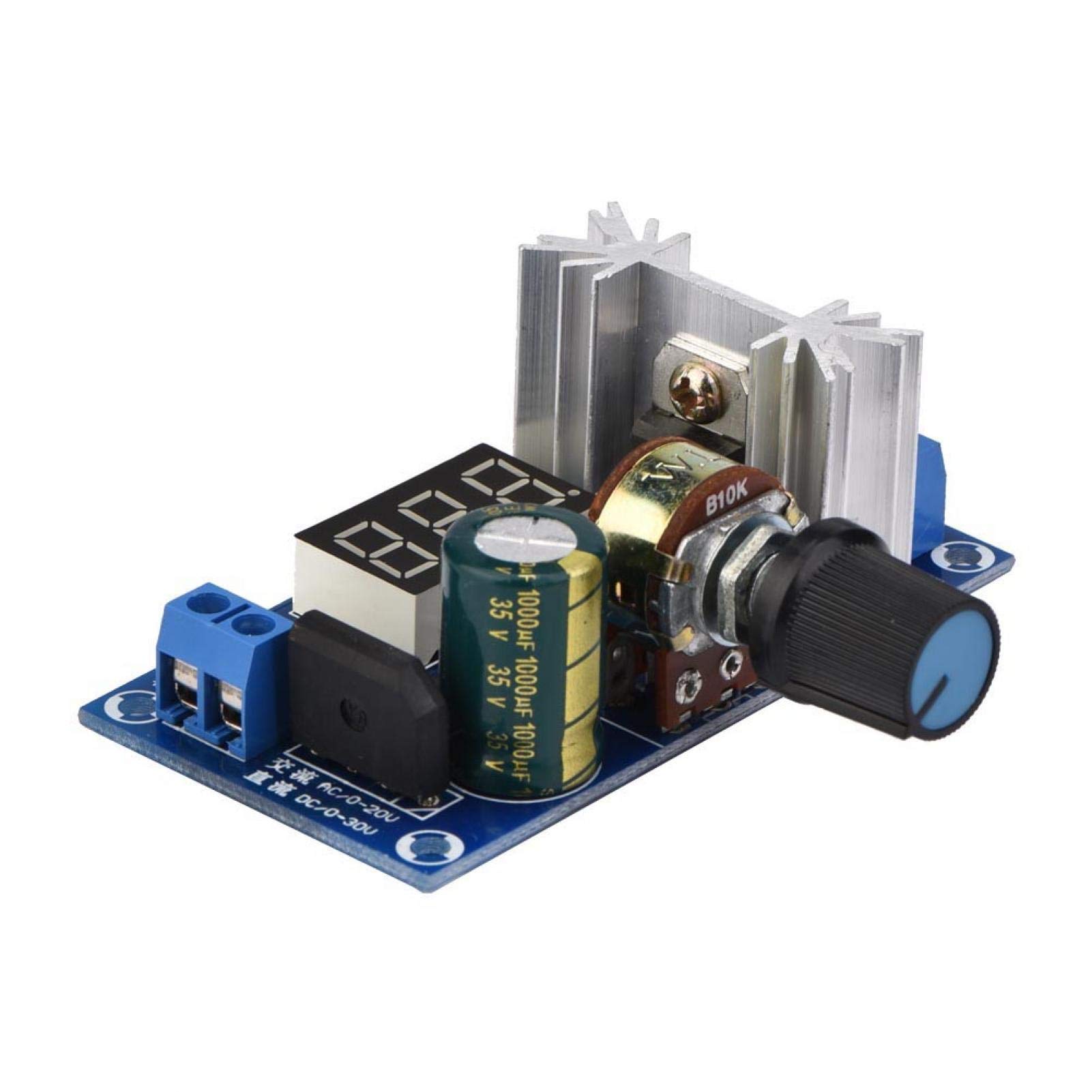 Kuuleyn Regolatore tensione LM317 con display