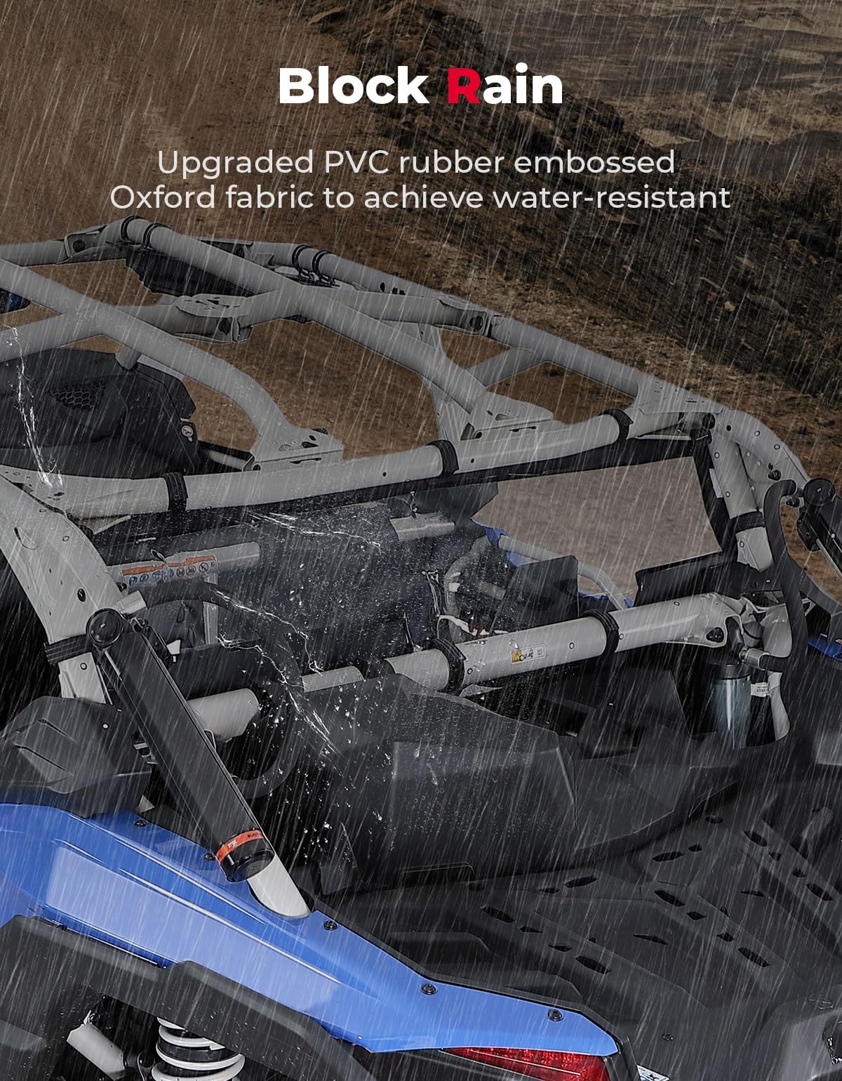 KEMIMOTO Lunotto posteriore morbido Maverick X3 PVC