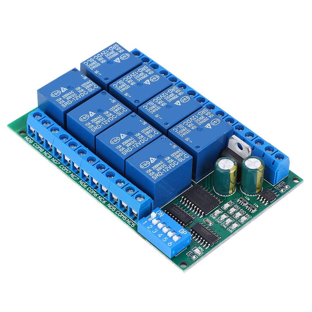 Kuuleyn RS485 modulo relè 8 canali 12V