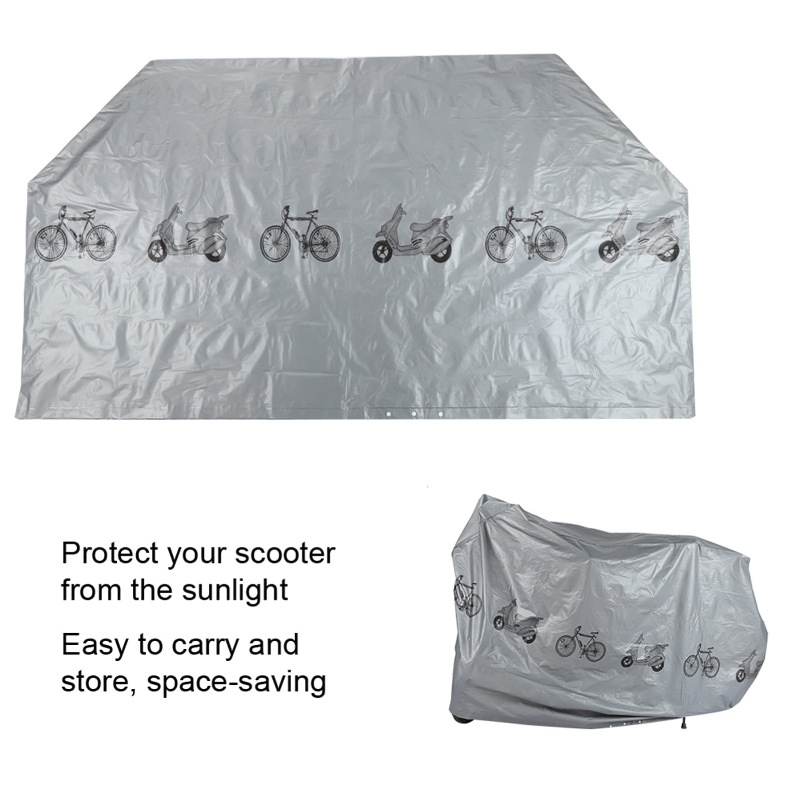 Kuuleyn Copertura Scooter Mobilità 140x66cm Antipioggia
