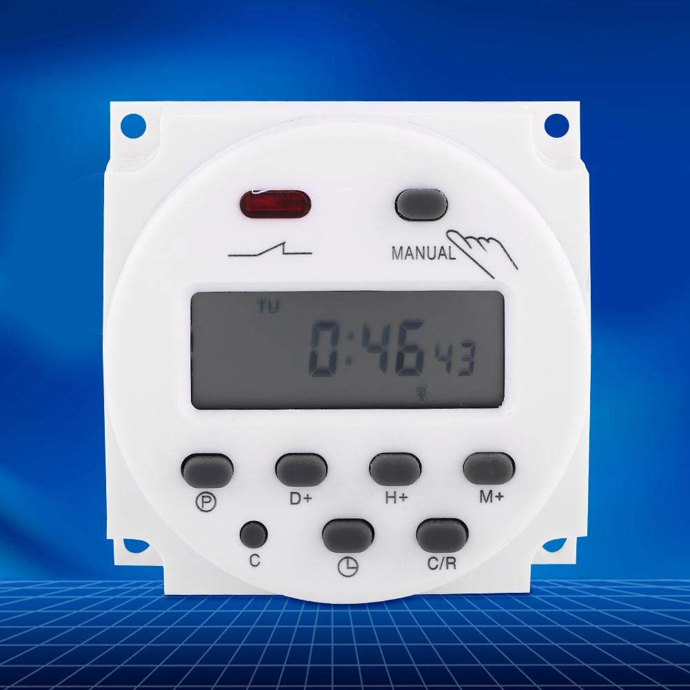 Kuuleyn Interruttore Orario Timer Digitale 220V 17 On/Off