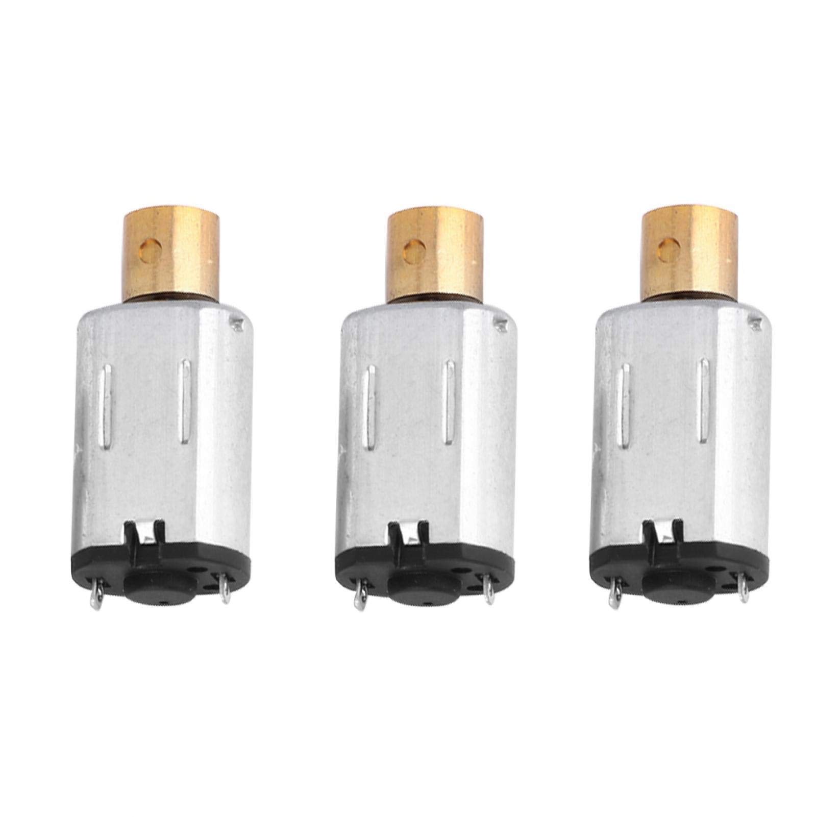 Kuuleyn Motore vibrazione eccentrico ottone 1,5-6V 3 pezzi