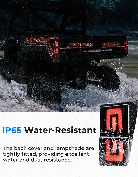 KEMIMOTO fanali posteriori LED Polaris Ranger 1000 XP Crew