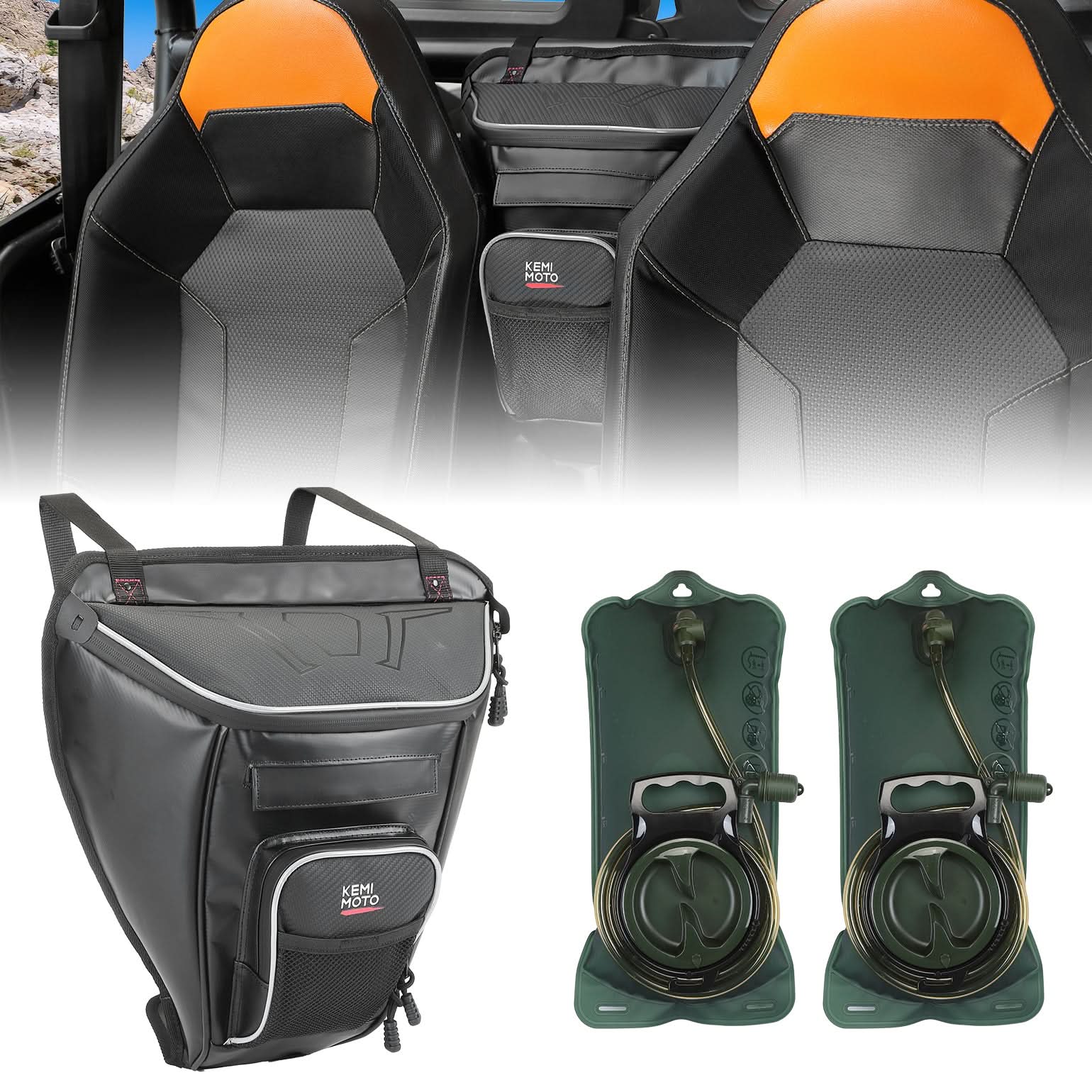 KEMIMOTO RZR XP 1000 borsa frigo centrale 2-in-1 2L