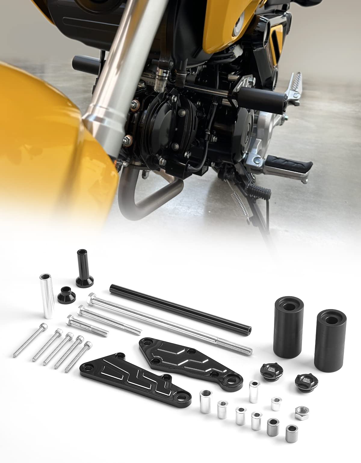 KEMIMOTO Grom tamponi paratelaio alluminio 2022-2025