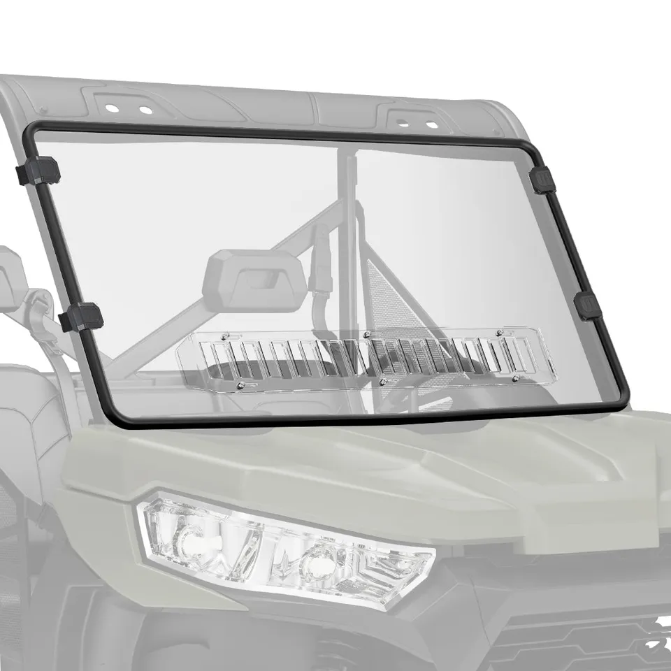 Kemimoto Defender parabrezza anteriore ventilato policarbonato