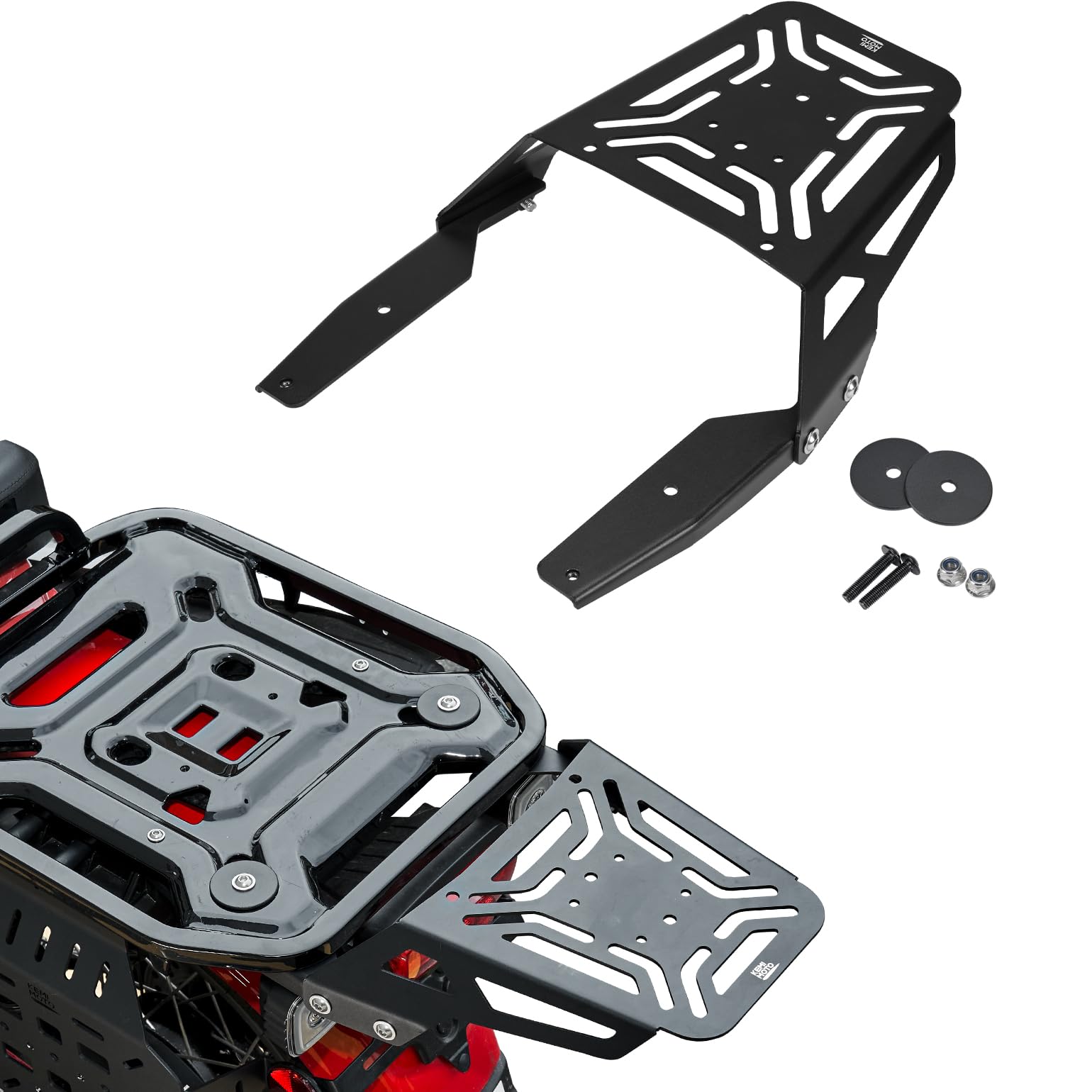 KEMIMOTO Portapacchi Posteriore CT125 Trail Acciaio Inox