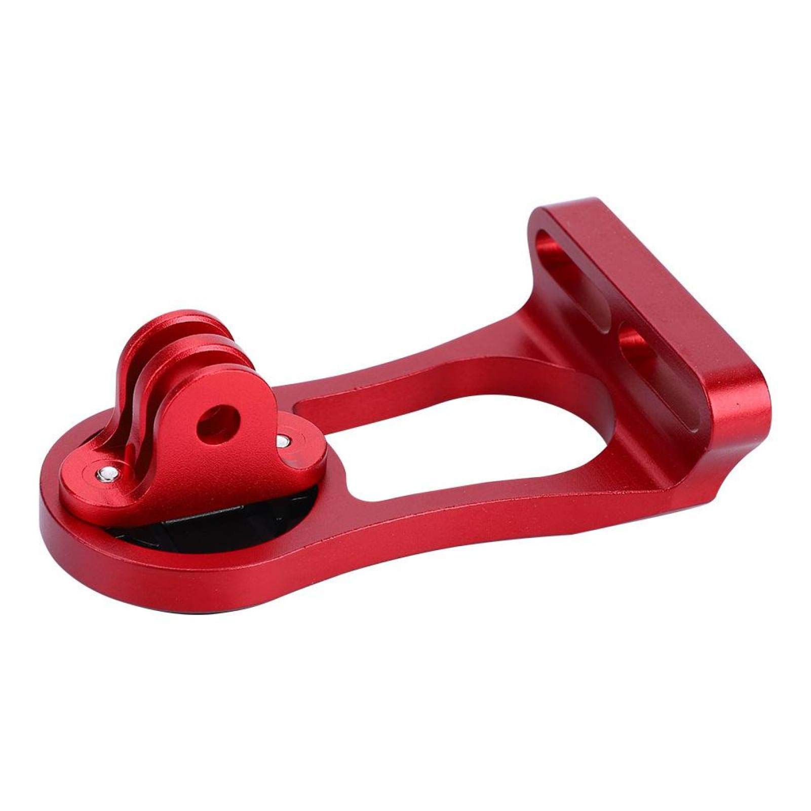 Kuuleyn Supporto manubrio bici computer e camera rosso
