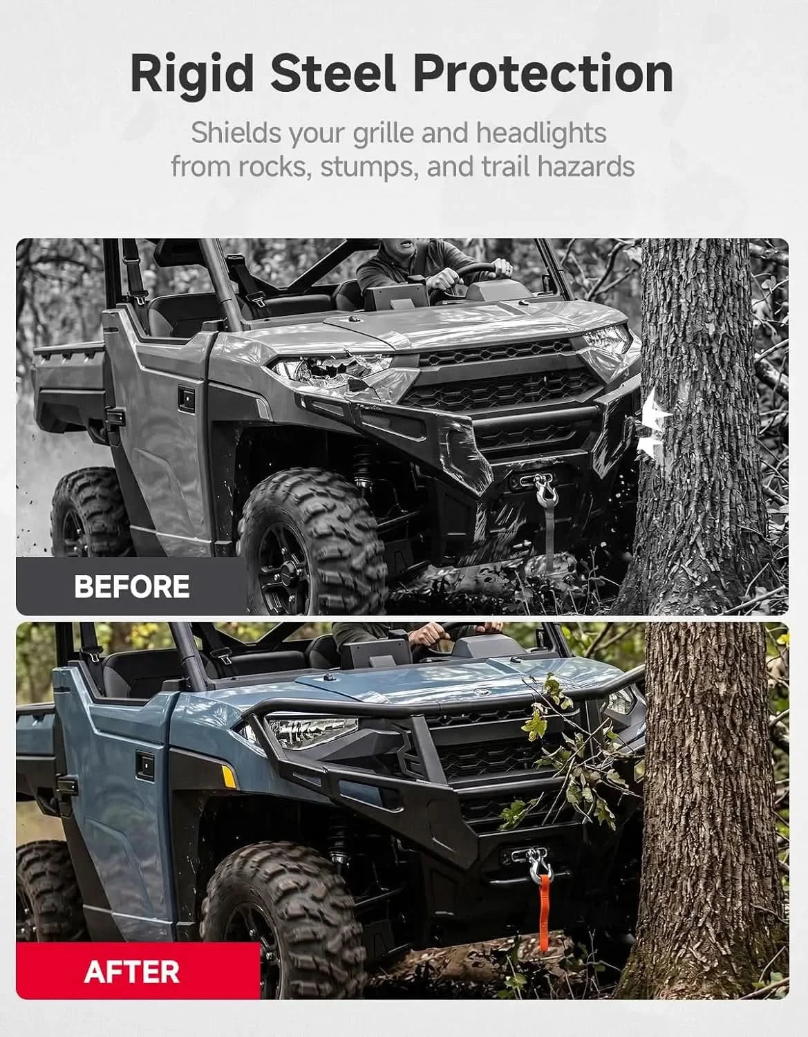 Kemimoto Ranger XP 1000 bull bar anteriore 2025-2026