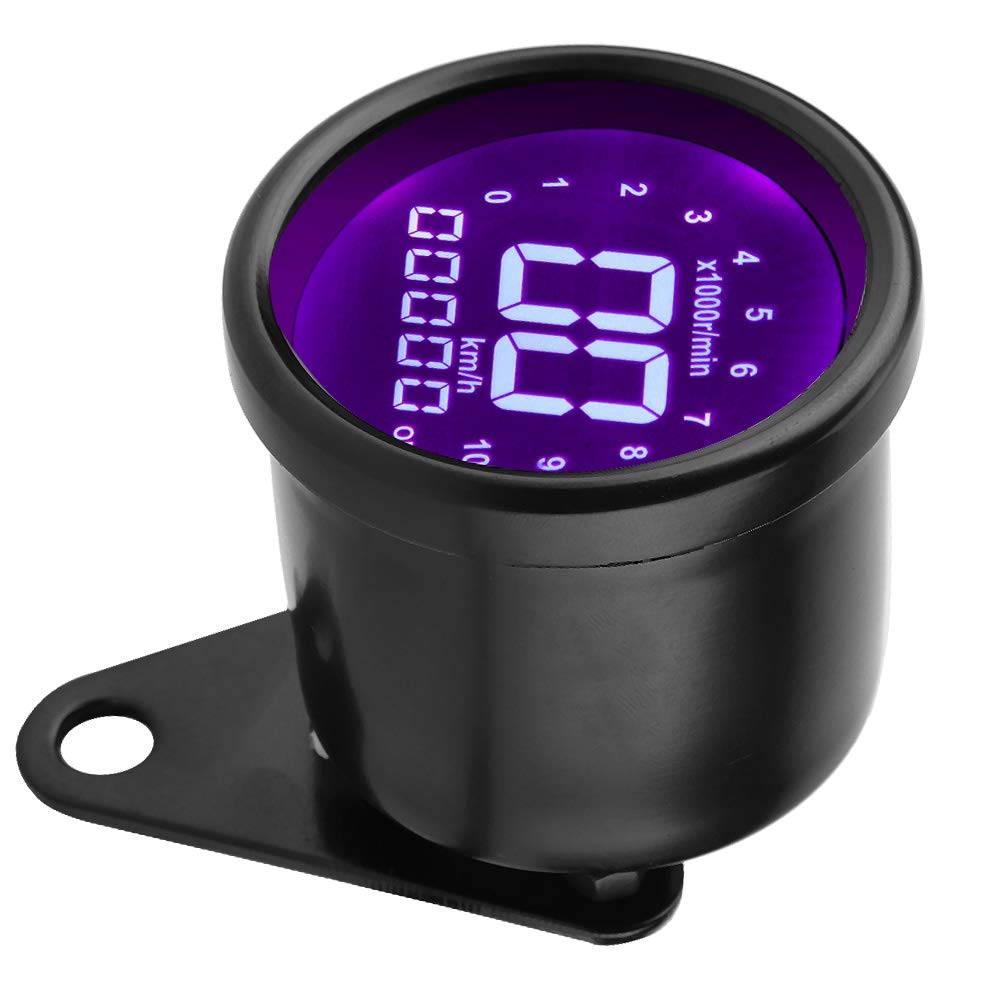 Kuuleyn Contagiri Moto LCD 12V Tachimetro Universale